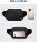 Pander Belt Bag Large 2L, Waterproof Everywhere Fanny Pack Purse for Women and Men with Adjustable Strap.