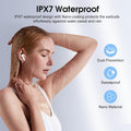 Wireless Earbuds, Bluetooth 5.4 Headphones in Ear Buds, Hifi Stereo Wireless Earphones with 4 ENC Noise Cancelling Mics, 40H Headphones with IP7