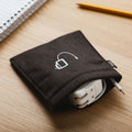 Pocket Mobile Charger Case Pouch Bag Organizer (Blue) - 2 Pack
