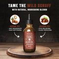Viking Revolution Sandalwood Beard Oil for Men - Natural Mens Beard Oil with Argan Oil and Jojoba Oil - Beard Softener, Strengthens and