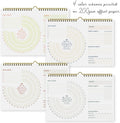 Habit Tracker Calendar â 12-Month Productivity & Goal Planner, Daily & Weekly Habit Journal for Self-Care, Fitness, & Wellness, Desk Planner for