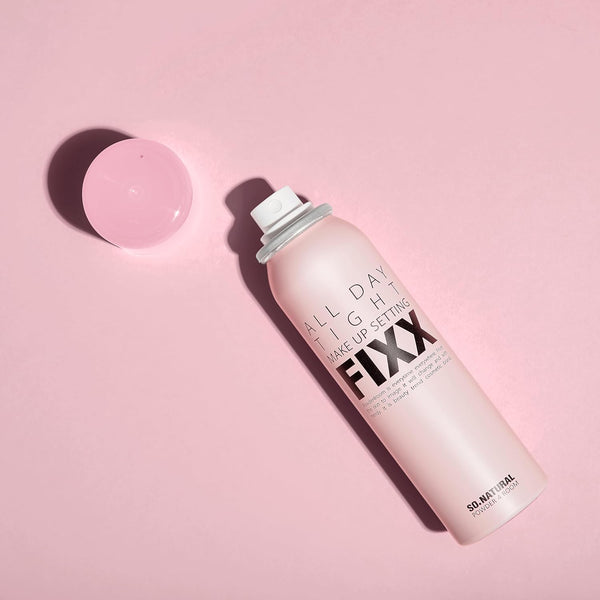 SO NATURAL ALL DAY TIGHT MAKE up SETTING FIXER - Mist-Type Spray, Long Lasting