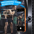 Gym Magnetic Phone Holder Mount for MagsafeãAll MetalãDual Magnetic Phone Holder for Gym Accessories Attach to Metal Surface, Gym Phone Holder