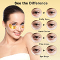 Under Eye Patches (36 Pairs) - 24K Gold Eye Masks Enriched with Abundant Collagen for Dark Circles, Puffy Eyes, Wrinkles - Gifts for Women Skin