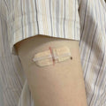 Emergency Wound Closures Adhesive Bandages, Zip Stitch Stickers for Camping, Survival & Household Gear, 3 Pcs (45*10Mm, Skin)