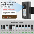 Anti-Theft Video Doorbell Mount,Ahbteym Mount No Drill Bracket Holder Accessories for Apartment Home Rentals Compatible with Ring Video Doorbell