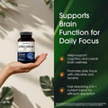 Naturebell Citicoline Supplements, CDP Choline, Citicoline 500Mg plus Tyrosine 50Mg per Serving, Optimized Dosage, 120 Capsules, 2 in 1 Formula,