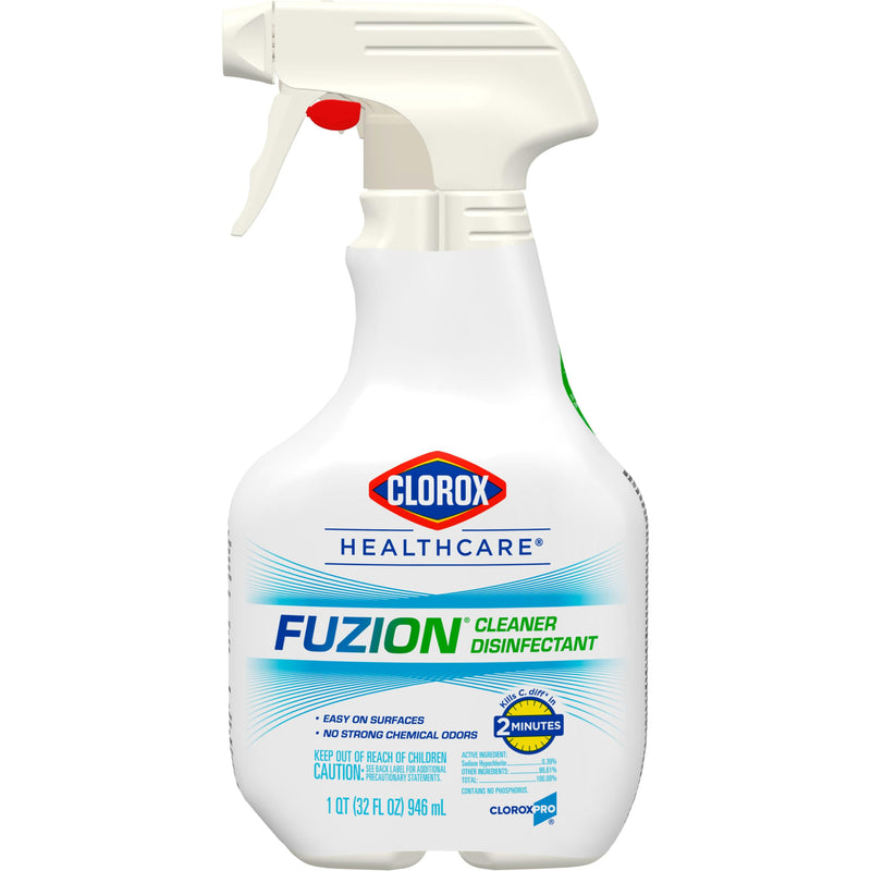 Clorox Healthcare Fuzion Cleaner Disinfectant Spray, 32 Fl Oz (Package May Vary)