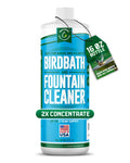 Birdbath & Fountain Cleaner - 16 Oz Fountain Maintenance Outdoor Indoor - Bird Bath Cleaner