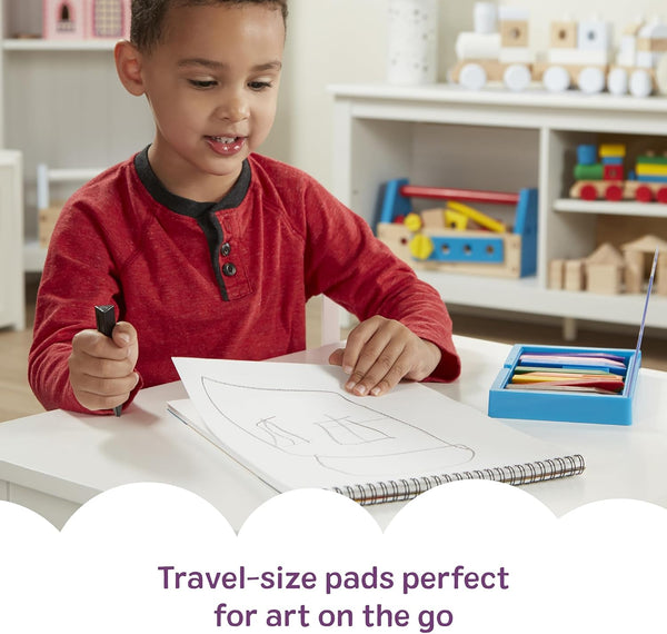 Melissa & Doug Sketch Pad (9 X 12 Inches) - 50 Sheets, 2-Pack - FSC Certified