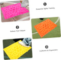 SUPVOX 5Pcs Foot Reflexology Training Mat Acupressure Pad for Foot Massage Toe Pressure Massager for Muscle Relaxation and Relief