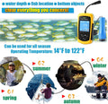 LUCKY Small Portable Fish Finder Kayak Sonar Handheld Fish Finders Ice Fishing Castable Depth Finder Boat Fisherman Gifts