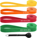 Exercise Bands Resistance Bands for Working Out,Pull up Bands Set,At Home Workout Equipment,Workout Bands for Men and Women,Stretch Bands for Exercise