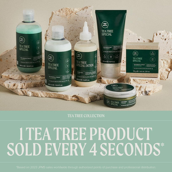 Tea Tree Special Shampoo, Deep Cleans, Refreshes Scalp, Especially Oily Hair, for All Hair Types
