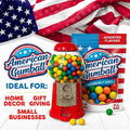 American Gumball Company Refill Gumballs 2 Pound Bag - .62 Inch Small Gumballs for 1/2" Gumball Machine, Assorted Flavors