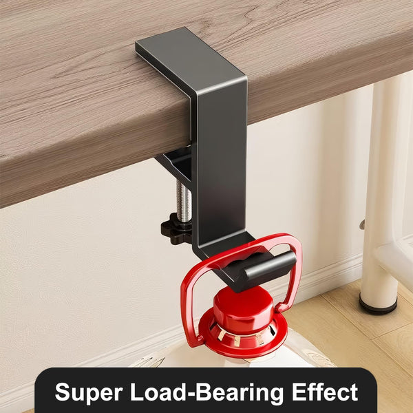 JAKO Headphone Stand - Aluminum Alloy Headphone Holder, Under Headset Stand for Desk Fit for PC Gaming Headset Hanger Hook Suitable for Office,