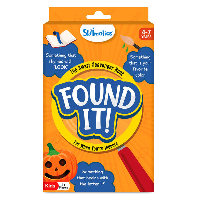 Skillmatics Scavenger Hunt Card Game - Found It, Easter Basket Stuffers, Educational Game Collection, School, Home, Trav