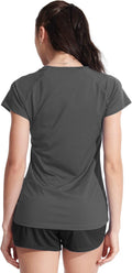 CADMUS Women'S Workout Shirts for Running Yoga Tee Shirts Dry Fit Pack of 3