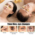 30 Pairs Lip Masks & Eye Masks, 24K Gold Gel Crystal Collagen Eye Pads, Moisturizing Lip Mask Crystal Lip Pads, under Eye Patches for Puffy Eyes,