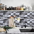 Livebor Peel and Stick Kitchen Wallpaper Backsplash Wall Paper for Kitchen 11.8Inch X 78.7Inch Backsplash Tiles Wallpaper Peel and Stick