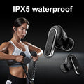 Smart Touchscreen Wireless Bluetooth 5.3 Headset, Super Smart Noise Canceling Earbuds, In-Ear Earbuds with Ear Caps, IPX56 Water Resistant, for