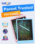 KOKODI LCD Writing Tablet, Valentines Day Gifts for Kidsï¼10 Inch Colorful Toddler Doodle Board Drawing Tablet, Erasable Reusable Electronic