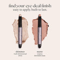 Julep Eyeshadow 101 CrÃ¨me-To-Powder Waterproof Eyeshadow Stick â Rose Shimmer â Long-Lasting, Crease-Proof, Pearlescent Rose Shimmer Cream