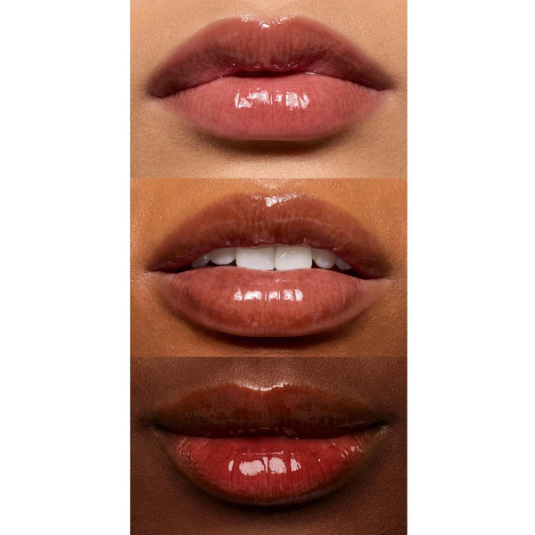 E.L.F. Glow Reviver Lip Oil, Nourishing Tinted Lip Oil for a High-Shine Finish, Infused with Jojoba Oil, Vegan & Cruelty-Free, Hot as Fudge