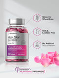 HorbÃ¤ach Hair Skin and Nails Vitamins | 300 Softgels | with Biotin and Collagen | Infused with Argan Oil and Coconut Oil | Non-Gmo, Gluten Free