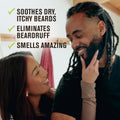 Every Man Jack Beard + Face Recovery Lotion-Moisturizes Relieves Dry Skin and Beard Itch - Light Sandalwood Scent-Made W/Naturally Derived