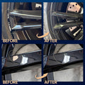 cocomfix Gloss Black Rim Touch Up Paint, Rim Paint Pen, Car Wheel Scratch Repair Kit for Curb Rash & Scratches, Universal Gloss Black Enamel paint