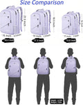 MATEIN Large Travel Backpack for Womens, Lightweight Carry on Backpack TSA Approved Fits 17 in Laptop, Spacious Laptop Bag for Travel Essentials,