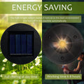 Replacement Solar Light Parts, 2 Pack Solar Lights Replacement Top 3.15In, 8 Lumens LED Solar Panel Lantern Lid Lights, Outdoor Lantern Solar