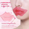 Sulily 30 Pairs Lip Masks & 24K Gold Gel Eye Masks,Crystal Collagen Eye Patches for Puffy Eyes,Moisturizing& Reducing Fine Lines Dark Circleeye