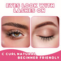 Lashes Natural Cat Eye Lashes Wispy Eyelashes 15Mm False Eyelashes Wispy Lashes 3D Volume Strip Eyelashes Thin Cotton Band Soft Fake Eyelashes