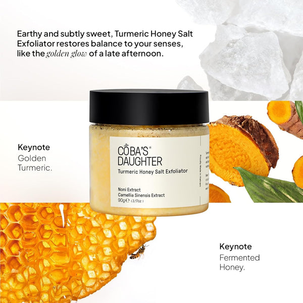 COBA'S DAUGHTER 3-Piece Body Care Gift Set | Women'S Gift Set| Honey Turmeric Scrubs & Almond Orange Scrubs | Soothing Aloe Vera Gel| Shower