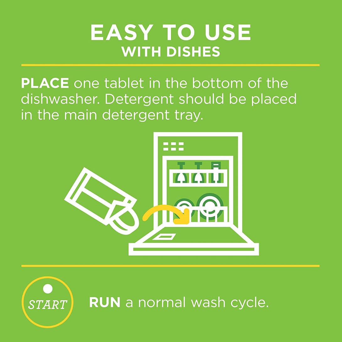 Affresh Dishwasher Cleaner, 12 Month Supply, Helps Remove Limescale and Odor-Causing Residue