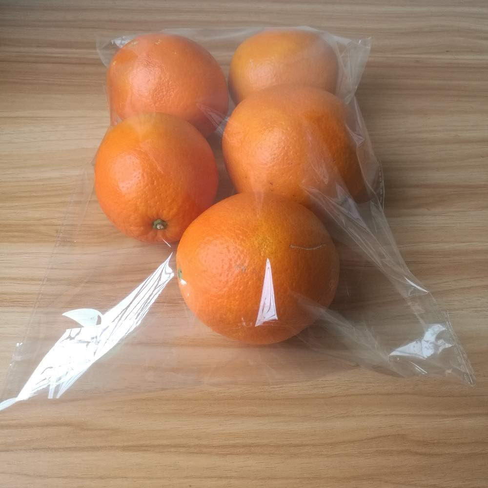 50 Pcs 12" X 16" Self Seal Clear Cellophane Bags Resealable Plastic Apparel Bag Perfect for Packaging Clothing, T-Shirt, Brochure, Prints, Handicraft Gift Bags