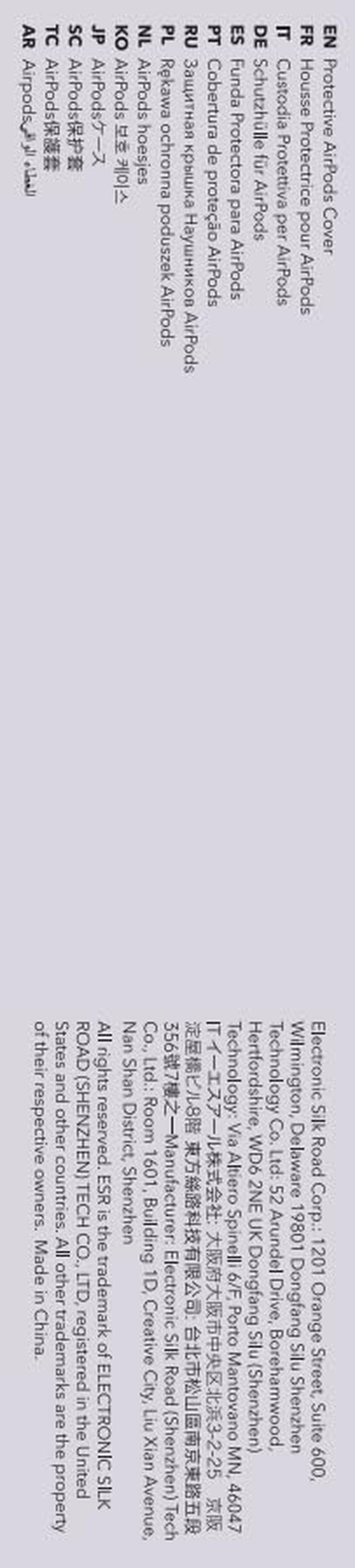 ESR for Airpods 4 Case (Halolock), Compatible with Airpods 4Th Generation Case (2024), Compatible with Magsafe, Powerful Drop Protection, Magnetic Lid, Cyber Series, Desert Titanium