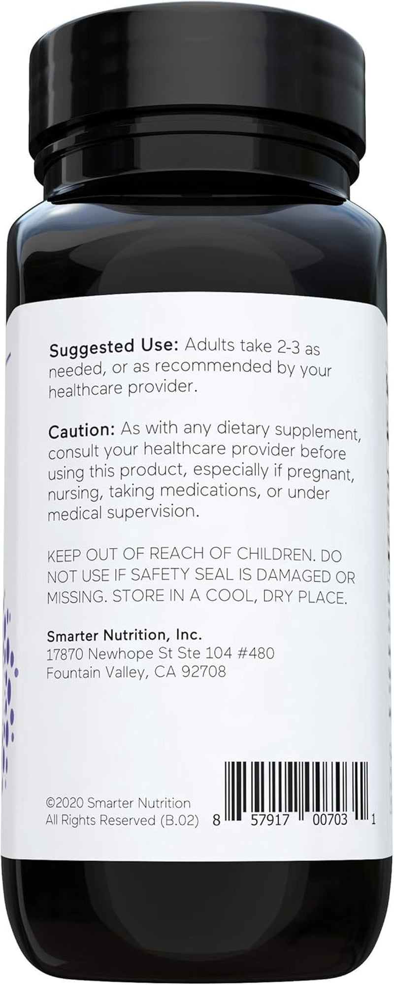 Smarter Nutrition Smarter Sleep Melatonin Dissolvable Tablets 4.5 Mg + Natural Clinically Proven Lactium® for Sleep & Stress Support - Mint Flavor Melatonin Tablets - Non-Gmo-60 Count[30-Day Supply]