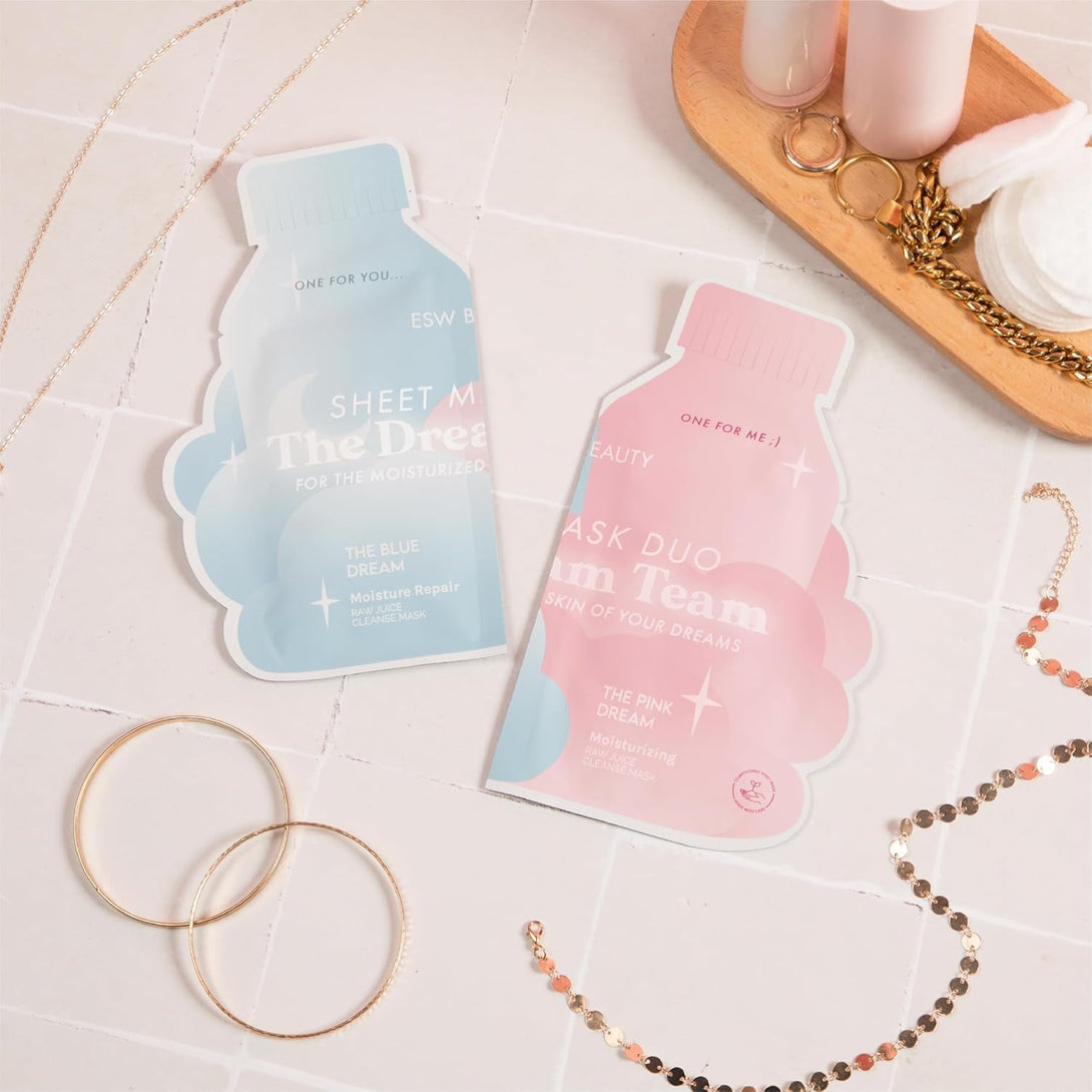 ESW Beauty Dream Team Sheet Mask Duo: for the Moisturized Skin of Your Dreams