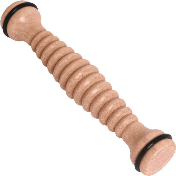 TOFL - Wooden Foot Massager - Natural Acupressure Reflexology Massage Roller for Relaxation and Stress Relief