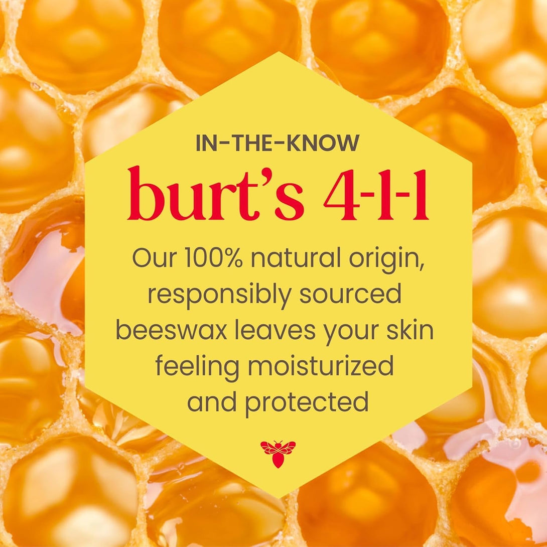 Burt'S Bees Lip Tint Balm Valentines Day Gifts with Long Lasting 2 in 1 Duo Tinted Balm Formula, Color Infused with Hydrating Shea Butter for a Natural Buildable Finish, Fiery Red Dahlia (2-Pack)