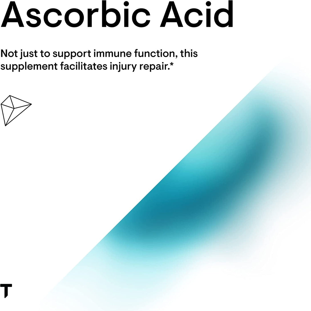 THORNE Ascorbic Acid - 1000 Mg Vitamin C Supplement - Supports Healthy Immune Response, Collagen Formation, and Antioxidant Support* - Gluten-Free - 60 Capsules