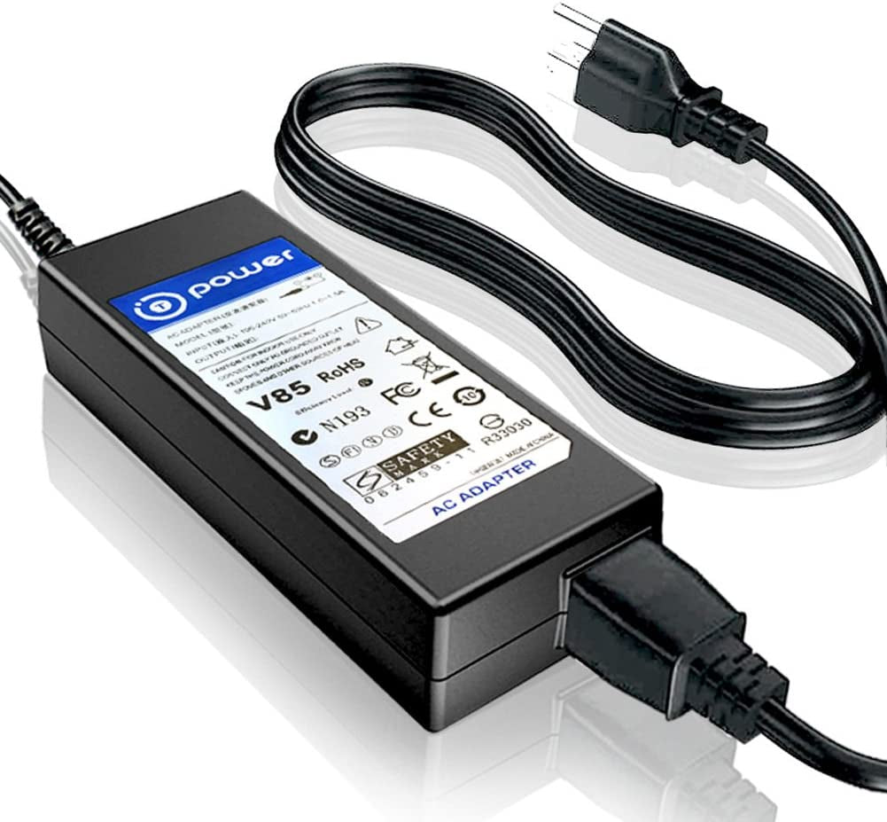 T POWER 12V Charger for AOC LED LCD 16" 20" 22" 23" 24" 27" Monitor E2043Fk E2043FK-DT E2243FWK E2343FK E2243FW I2353PH E2351F LM720 LM729 LM800 LM914 Ac Dc Adapter Power Supply Cord