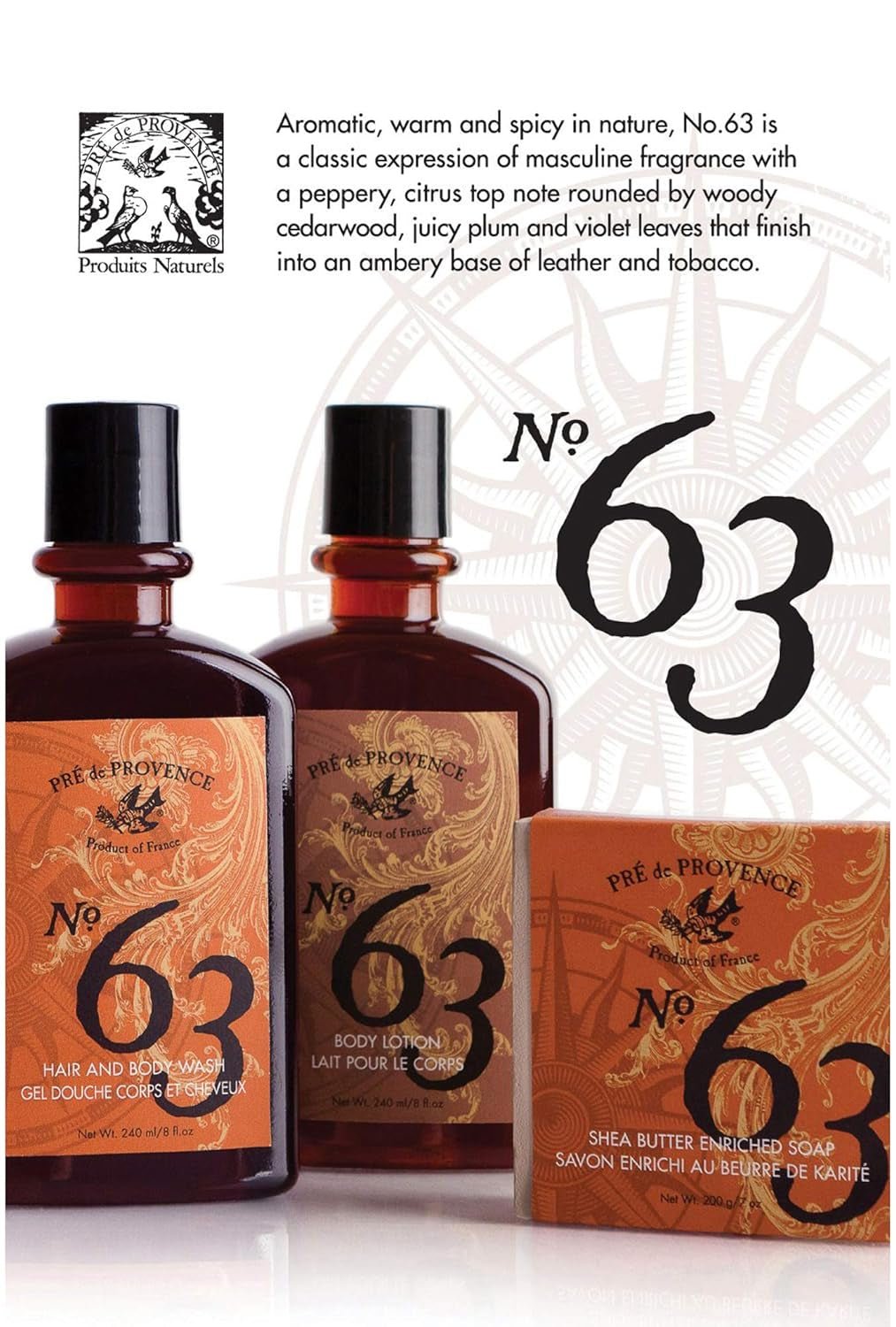 PRE DE PROVENCE No.63 Men'S Collection, Beard Oil
