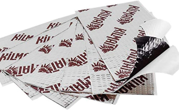 80 Mil 18 Sqft Car Sound Deadening Mat, Butyl Automotive Sound Deadener, Audio Noise Insulation and Dampening