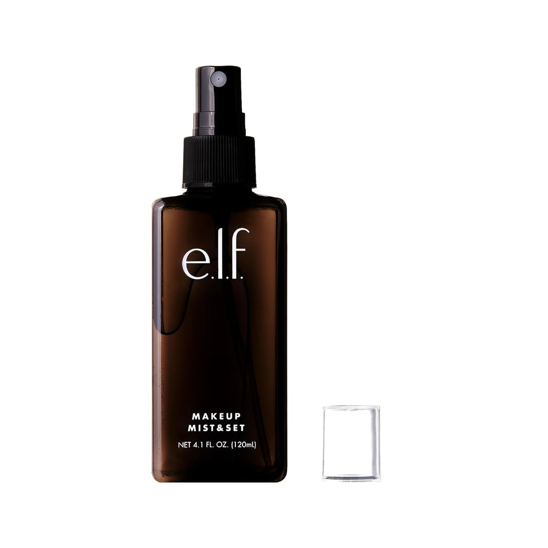 E.L.F. Makeup Mist & Set, Hydrating Setting Spray for Setting & Reviving Makeup, Soothes & Hydrates Skin, Infused with Vitamin A, Vegan & Cruelty-Free, 4.05 Fl Oz (120 Ml)