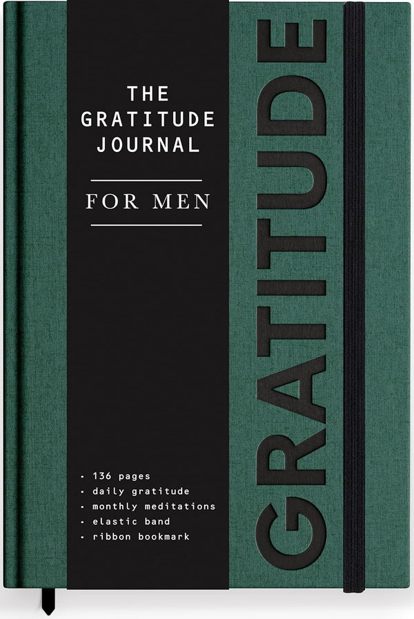 Gratitude Journal for Men: a Daily 5 Minute Guide for Mindfulness, Positivity, Leadership and Self Care (Premium Keepsake Edition)