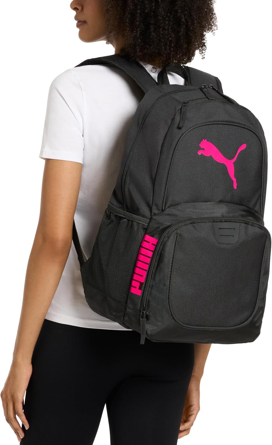 PUMA Contender Backpack, Rose Gold Cheetah, One Size